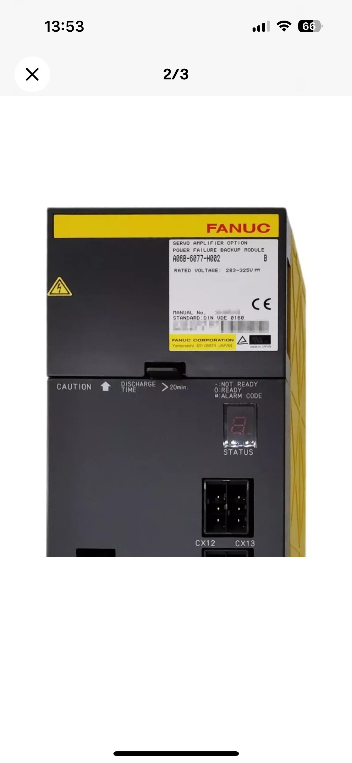 

A06B-6077-H002 Новый сервопривод Fanuc в наличии, быстрая доставка