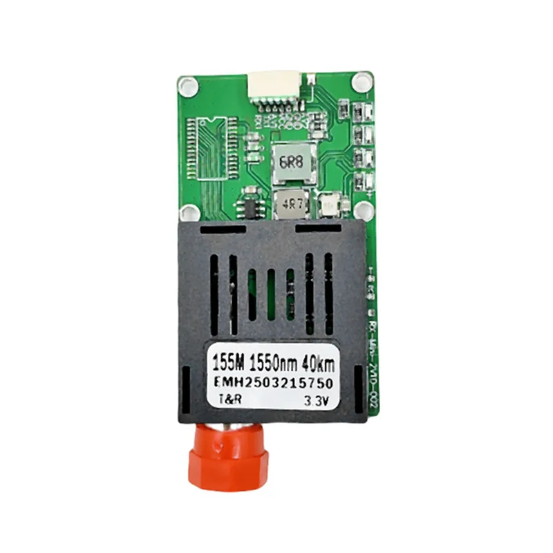 Módulo transceptor óptico TTL de larga distancia de alta calidad para drones, interfaces UART/SBUS de 40KM, RX/TX/AV/VCC/GND