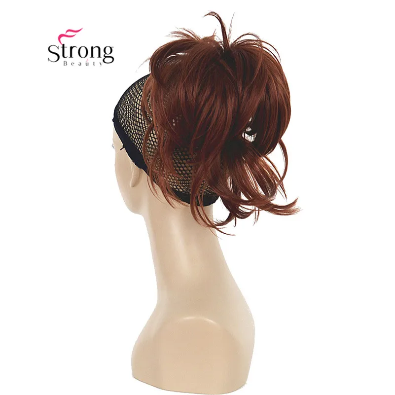 12 Inch Adjustable Messy Style Ponytail Hair Extension Synthetic Hair-Piece with Jaw Claw COLOUR CHOICES