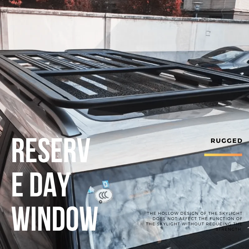 

Алюминиевая платформа-багажник на крышу автомобиля 2025 года для Jetour T1: аксессуары для тюнинга авто