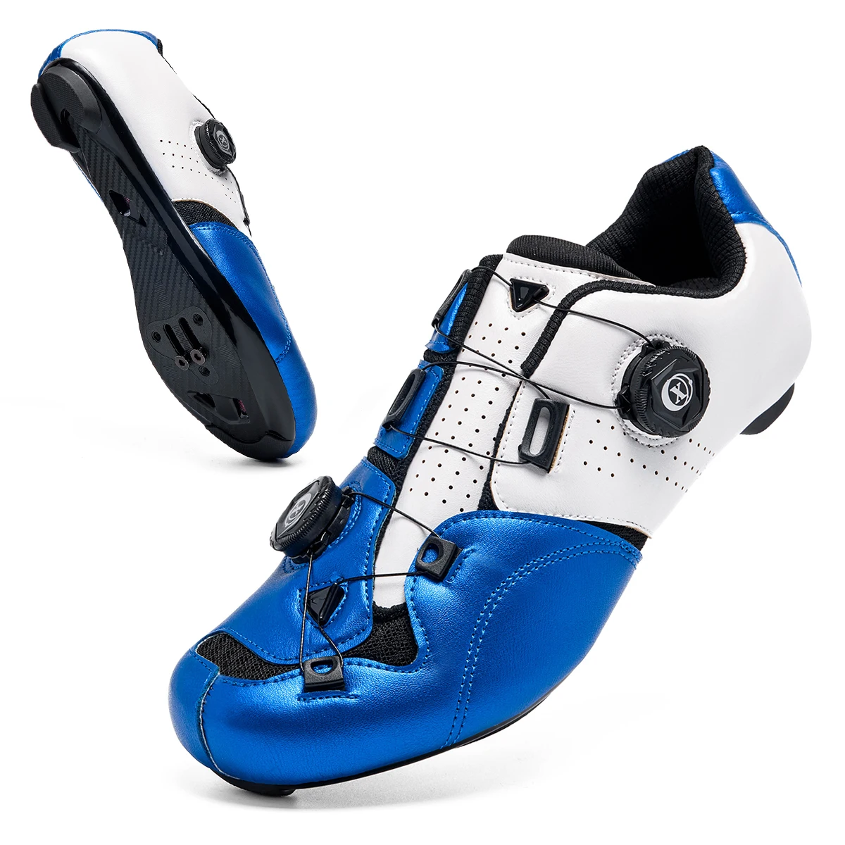 

Cycling Shoes Road Bike Men Racing Contest Self-Locking Speed Bicycle Sneakers Women Spd Cleats Cycling Footwear