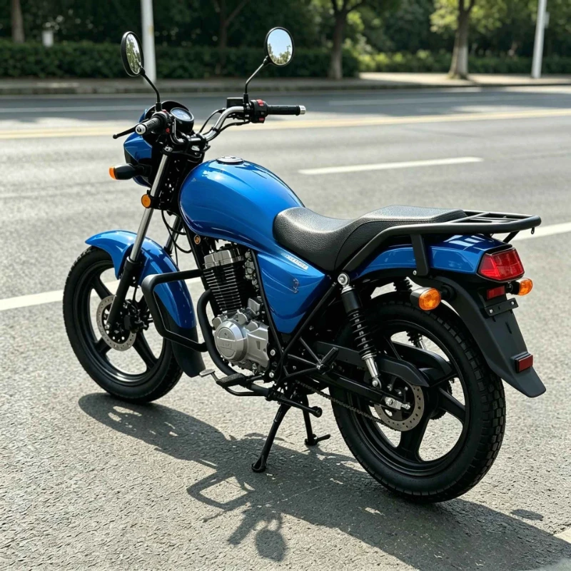 Fully loaded high-speed driving, stable body, no shaking, fuel motorcycle commuting, rugged and durable foreign trade