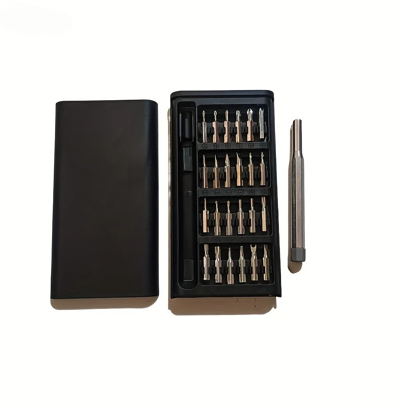 Set de 25 destornilladores mini, planos y de cruz, para productos electrónicos 3