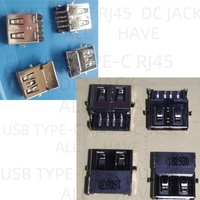 1-10 Pieces Suitable for Hp Zhan66 440 450 455 445 446 445R G6 G7 Hsn-Q25C New Laptop USB Power Switch Board 2.0Usb Interface 4-Pin Sinking Plate Connector Female Socket