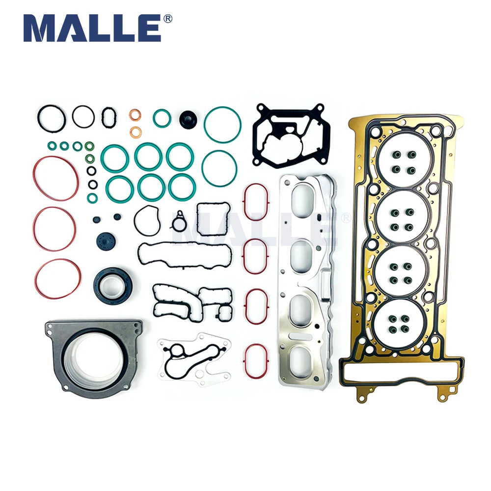 Комплект прокладок для капитального ремонта двигателя M264 для Mercedes Benz 264,920 2,0 T C200 C300 E200, автомобильные аксессуары A2640100021, полный комплект прокладок для ремонта