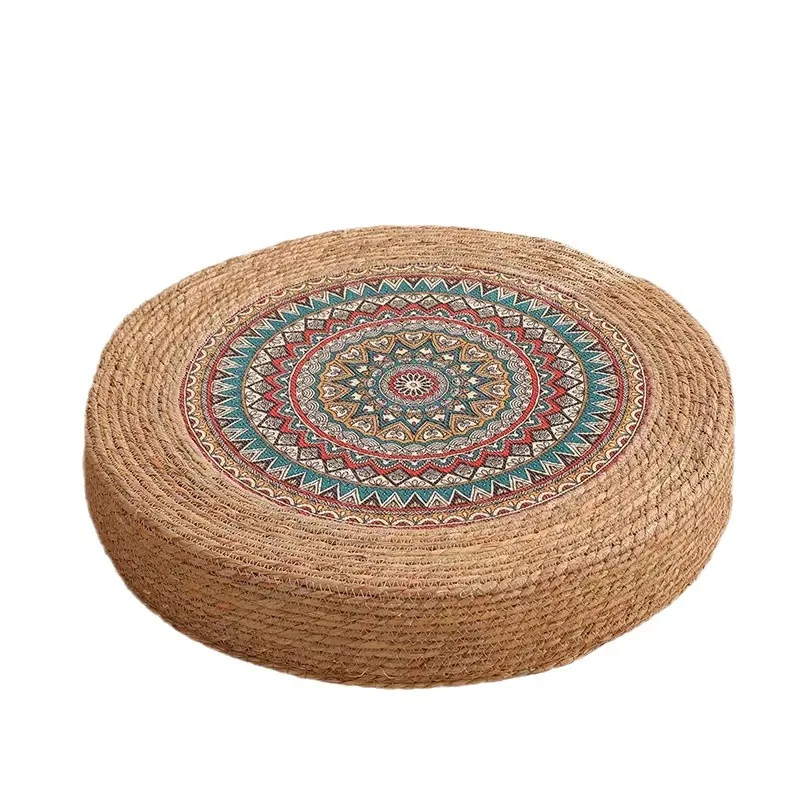 

Tatami cushion, room balcony, straw futon, round