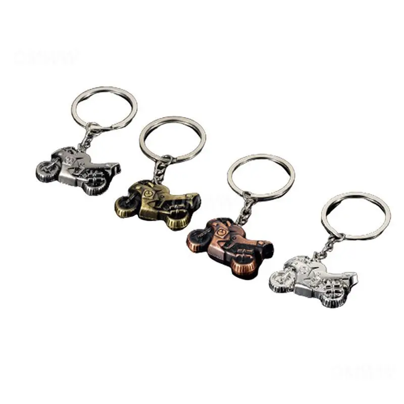 3d Craft Keychain Universal Zinc Alloy Motorcycle Pendant Key Chain Car Interior Accessories Car Key Holder Durable Keychain