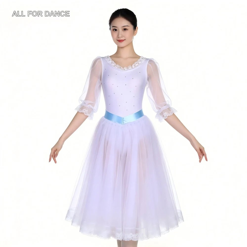 22132 Girls Women Group Ballet Dance Tutu Romantic Ballet Tutu Costume Stage Performance Dance Costumes