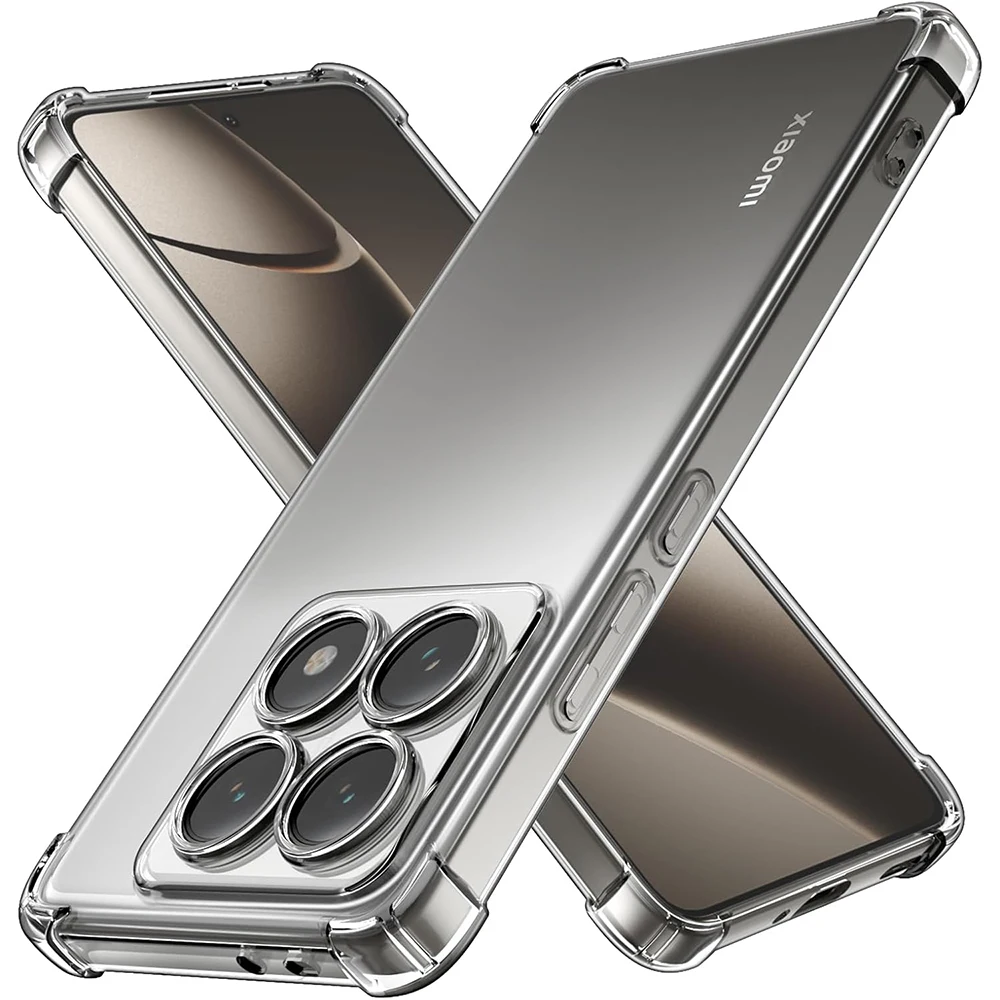 Transparent Shockproof Silicone Soft Case For Xiaomi Mi 15 1