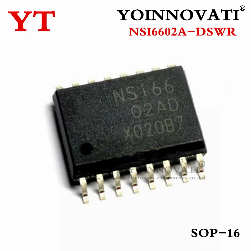 1-100PCS NSI6602AD NSI6602A-DSWR SOP-16