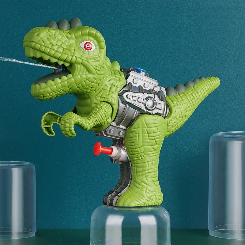 Pistola de juguete de dinosaurio con pulverización de agua: perfecta para actividades al aire libre en la playa en verano