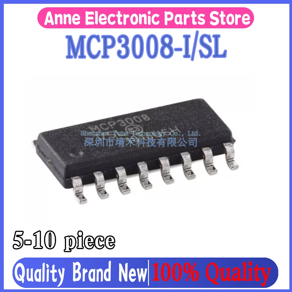 (1piece)100% New MCP3008-I/SL MCP3008 sop-16