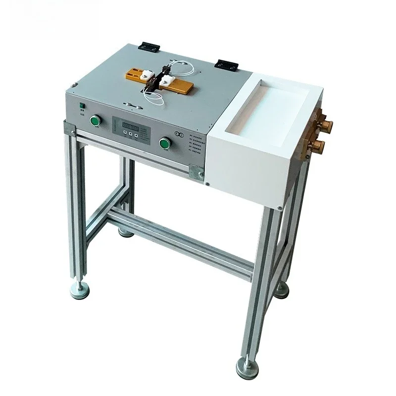 Automatic dispensing and shell pushing machine Double-sided glue filling Apple data cable shell pushing machine USB head