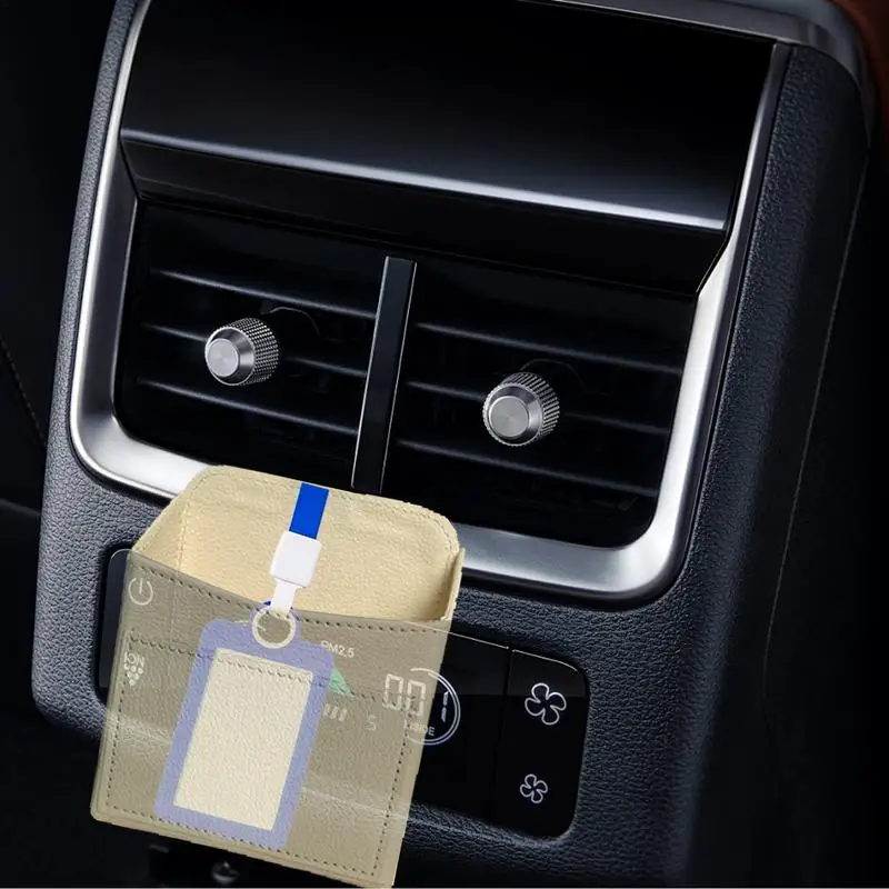 

Car Air Vent Outlet Pocket Bag Car Air Vent Storage Organizer Large Capacity Car Organizer Interior Storage Bag For Cars Trucks