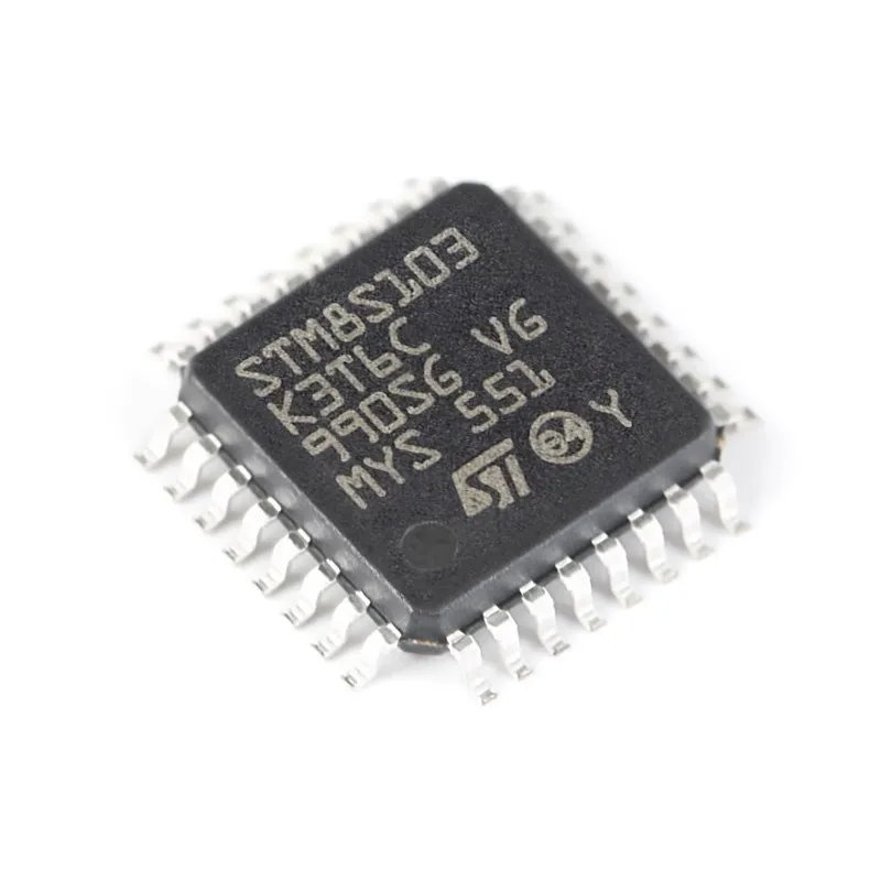

5PCS STM8S103K3T6C STM STM8 STM8S STM8S103 STM8S103K STM8S103K3 STM8S103K3T6 New Original IC MCU 8BIT 8KB FLASH LQFP-32