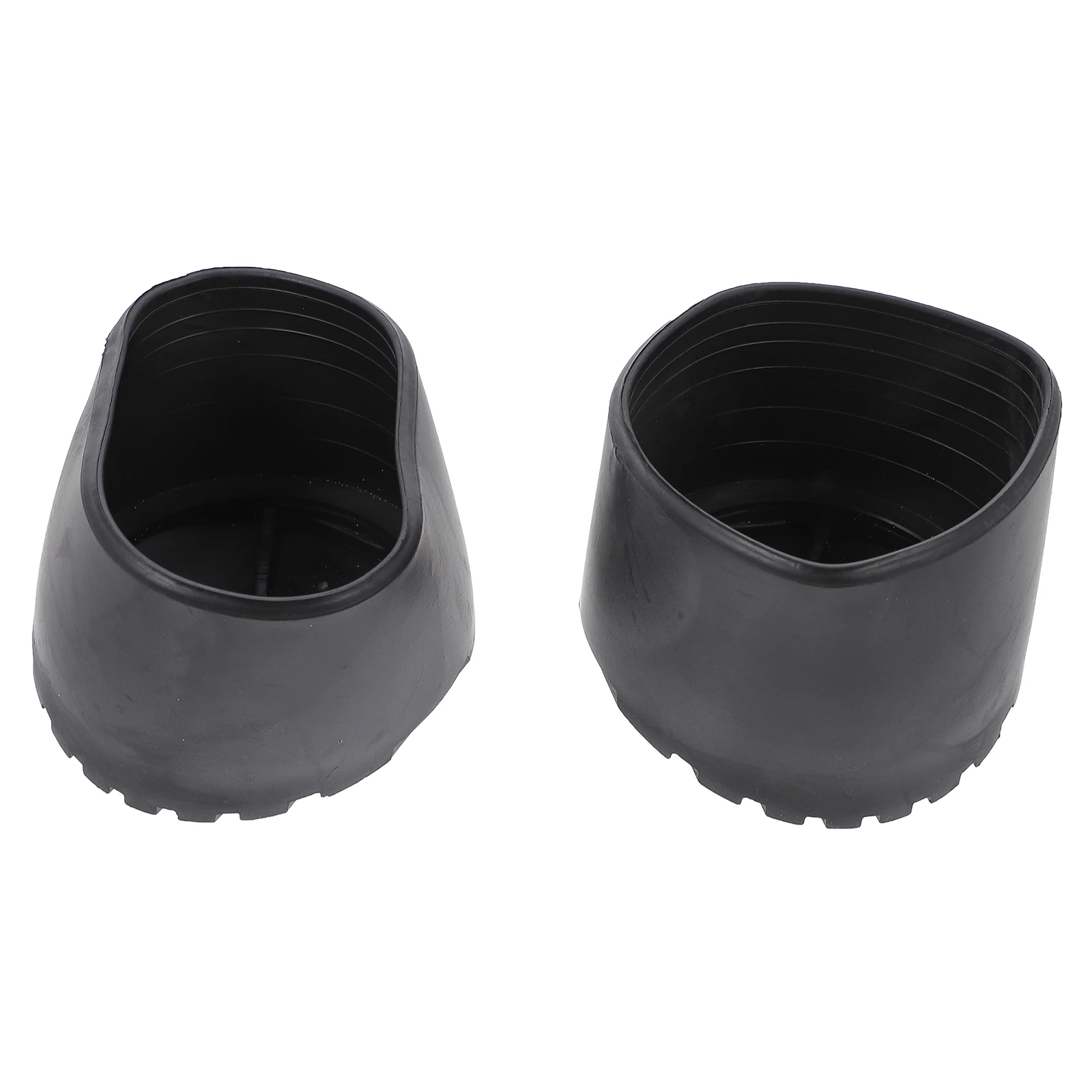 

2 Pcs PVC Round Foot Covers Anti-slip Thick Pads for Ladder Feet Protector Durable Non-skid Folding Home Use Sturdy Mats