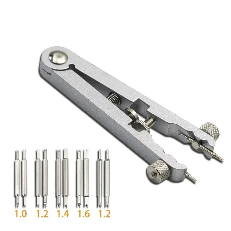Aluminum Alloy Spring Bar V-Shaped Watch Adjuster Watch Band Remover Plier - Watch Strap Repair Tool for Watch Maintenance