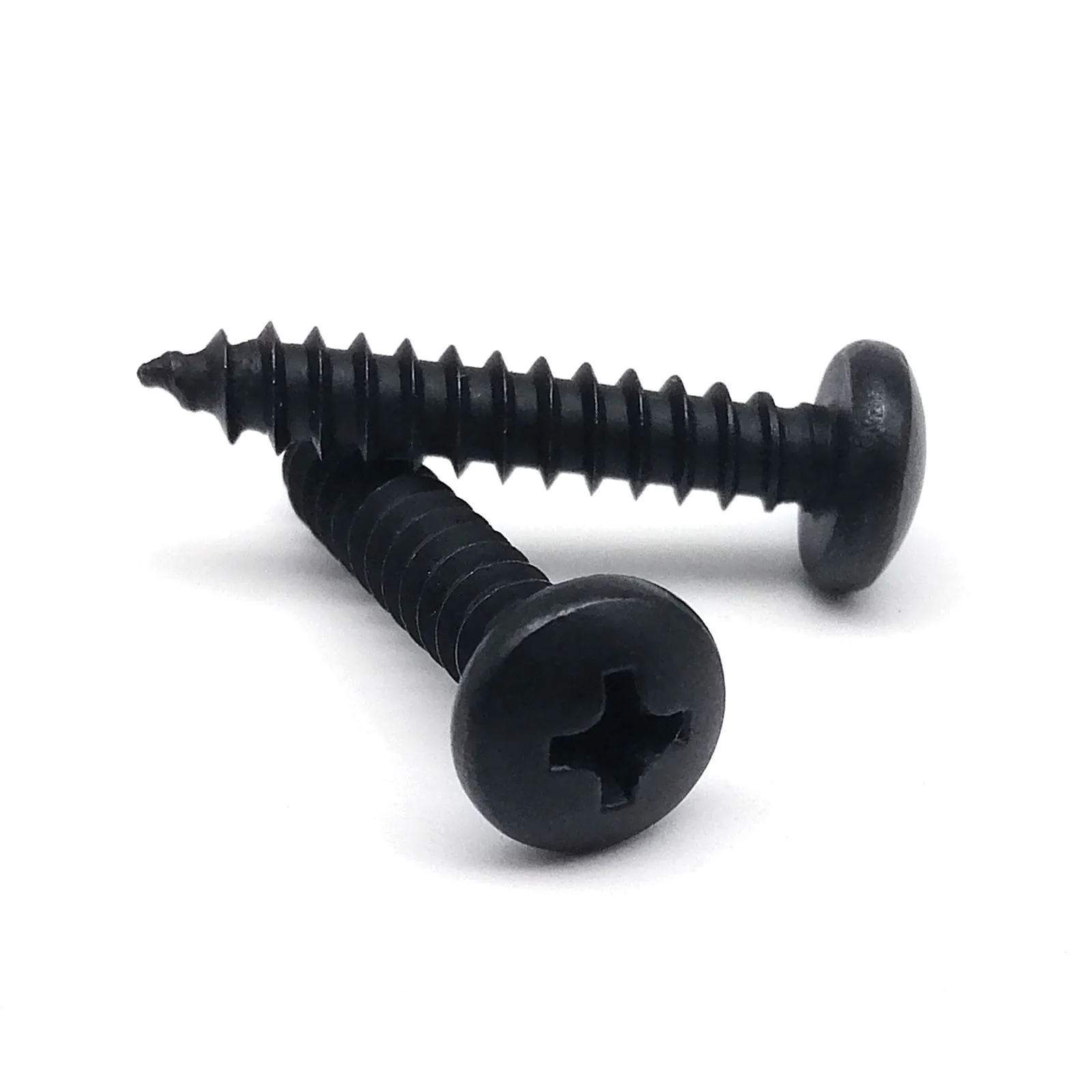 Hochwertige schwarze Kreuzschlitz-Kreuzschlitzschraube aus Edelstahl 304, runder Kopf, selbstschneidende Holzschraube, M1,4, M1,7, M2, M2,6, M3, M3,5, M4, M5, M6 – Detail 4