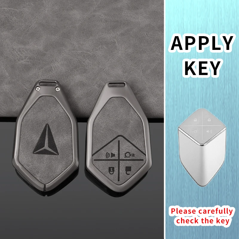 Car Key Case Fob for Changan DEEPAL S07 G318 S09 S05 L07 SL03 Shenlan Keychain Remote Cover Bag Shell Ring Holder Fob