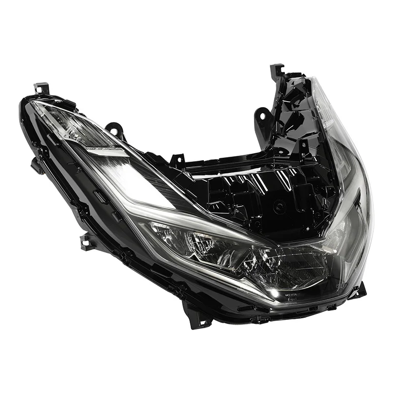 Motorcycle LED Front Headlight Assembly For Honda PCX160 2020-2024 PCX125 2021-2024 E-mark