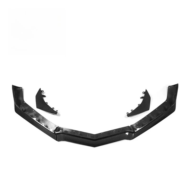 

Премиум-качество FORCorvette C8 Z06, разделитель губ переднего бампера с набором утиных пластин из углеродного волокна 2022