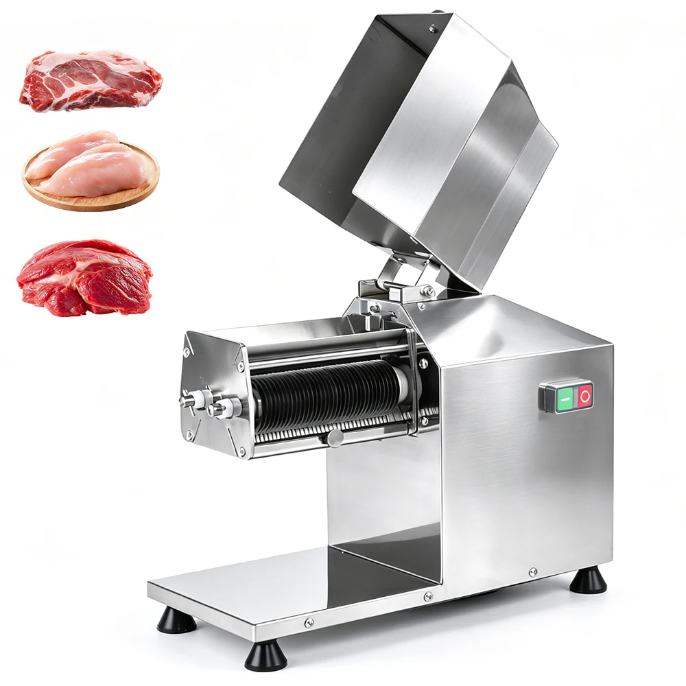 Table Top Stainless Steel Meat Tenderizer Machine For Restaurant Kitchen Heavy Duty