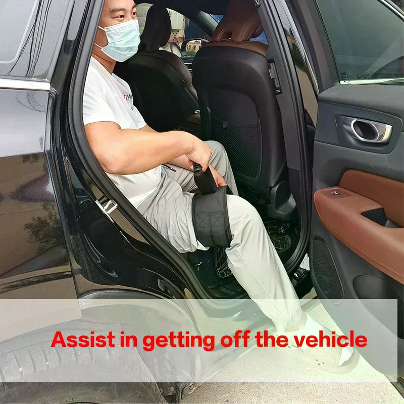 Adjustable Rehabilitation Belt Patient Transfer Lift Belt Dismountable Leg Fixing Band For Seniors Walking Standing Assist Aid
