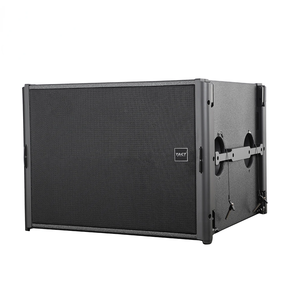 Powered Line Array Speaker Audio System, alta qualidade, Double 8 Polegada Full Range