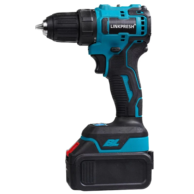 21V Electric Brushless Drill Cordless Screwdriver 40NM Drill Machine  Power Tools