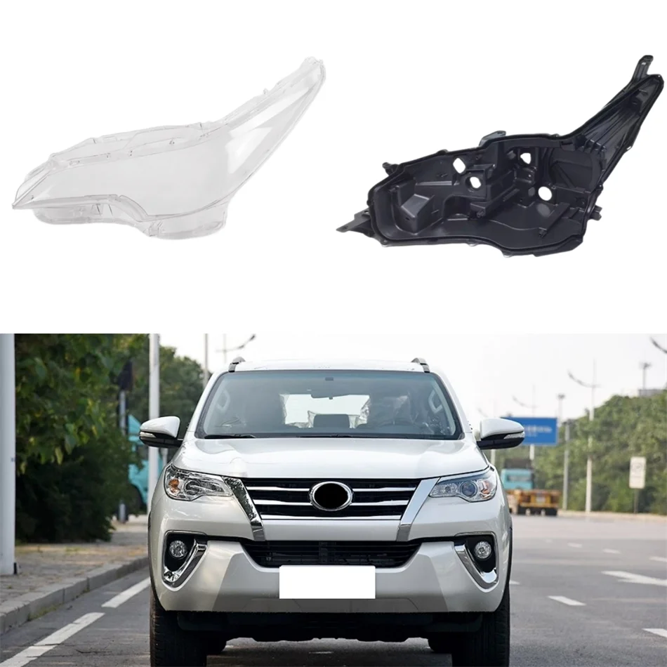 

Для Toyota Fortuner 2016 2017 2018 2019 2020 автомобильные аксессуары основание фары корпус фары дома корпус фары