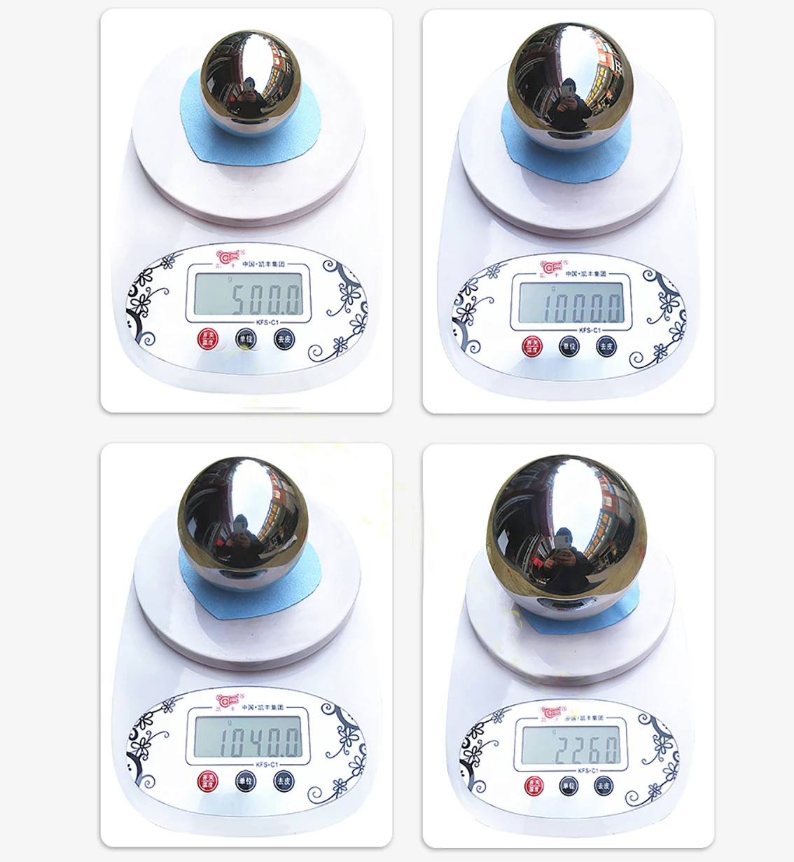 

1Pcs Dia 46 47 47.6 48 48.4 49 50-62.7mm Bearing Steel Ball Solid Smooth Steel Beads Round Balls for Impact Test Experiment