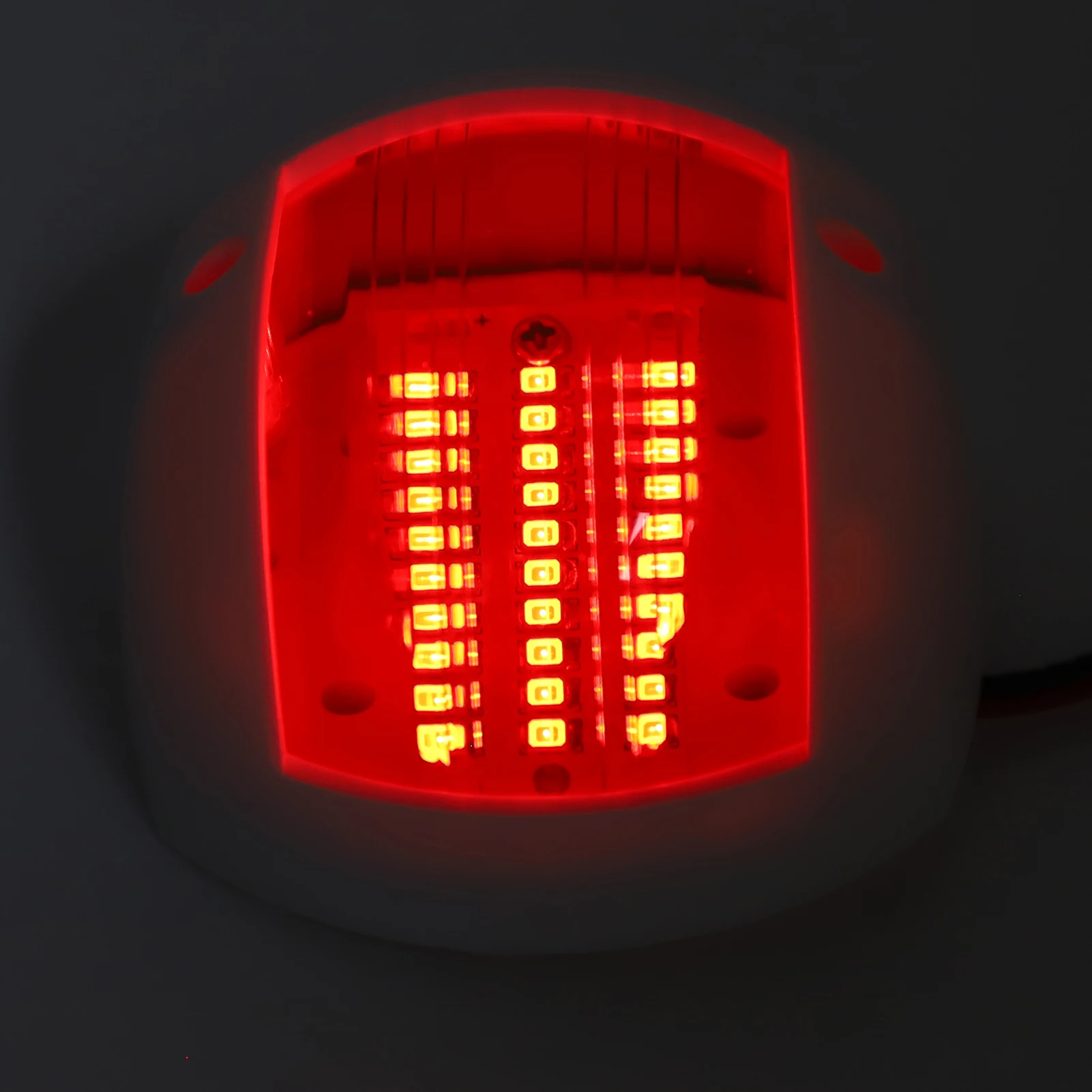 2 قطعة ضوء إشارة اليخوت 3 واط LED الملاحة القوس مصباح أحمر أخضر السفينة مجلس ضوء 112.6 °   زاوية الإشعاع للإبحار DC 12V‐24V