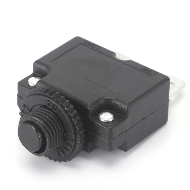 thermal switch overload protector push button 3A,4A,5A,6A ,7A,7.5A,8A,10A,15A,18A,20A,25A ,30A circuit breaker+waterproof cover