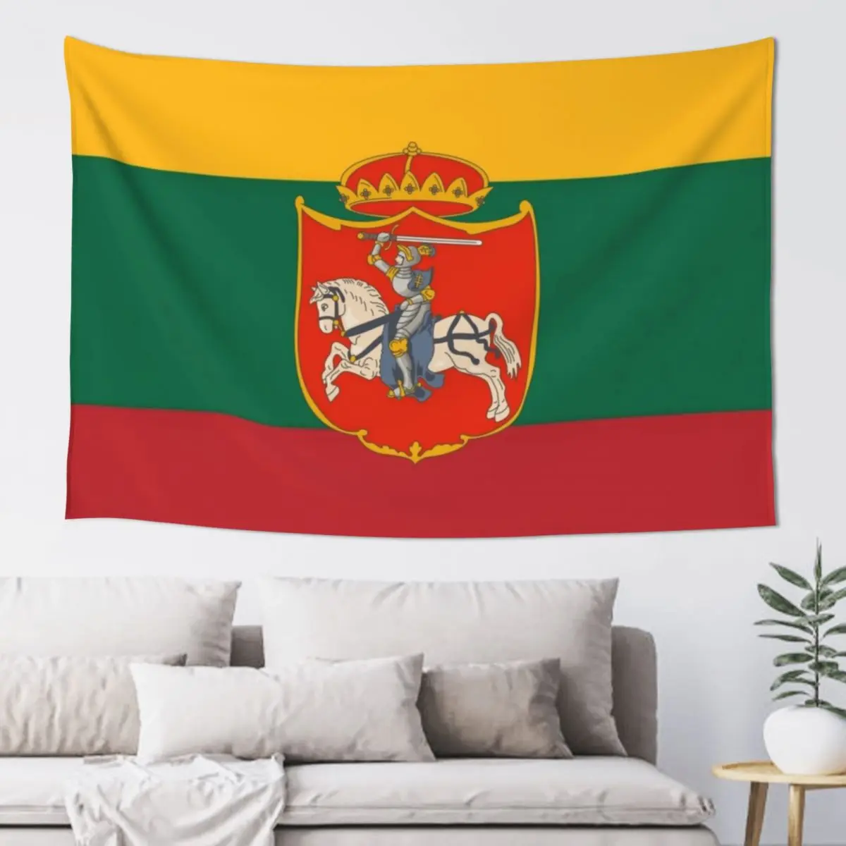 Coat of arms of the Grand Duchy of Lithuania Tapestry Room Ornaments Cute Room Things Tapestry