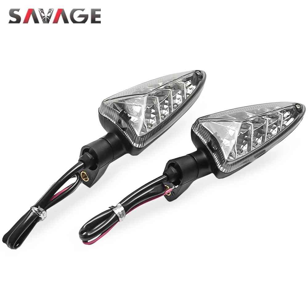 LED Turn Signal Light Indicator For Aprilia RSV 4R Caponord 1200 RS4 125 SXV550 SR Motard 125 Motorcycle Front/Rear Lamp