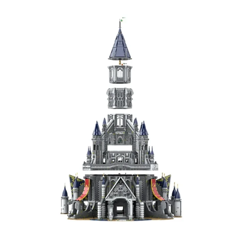 Game Hellaroo Castle building model Assembling building blocks