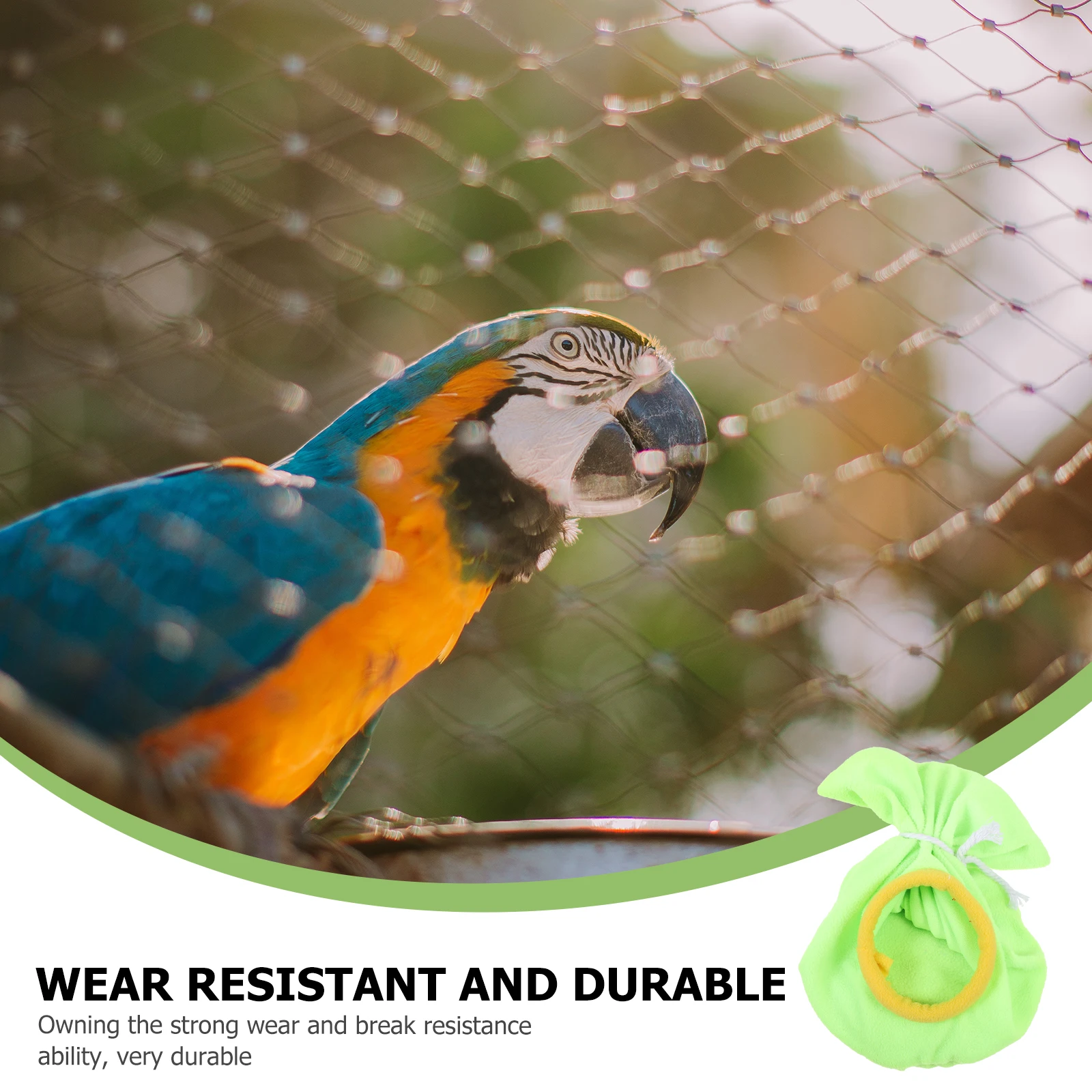 

Parrot Nest Lightweight Durable Hammock Cage Bag for Indoor Outdoor Use Pet Bird Tent Sleeping Bed Soft Warm Breathable