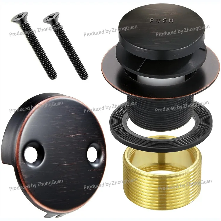 Copper American Bathtub Drain Deodorizing Filter Bathtub Drain Bathtub Plug Replace Drain Accessories
