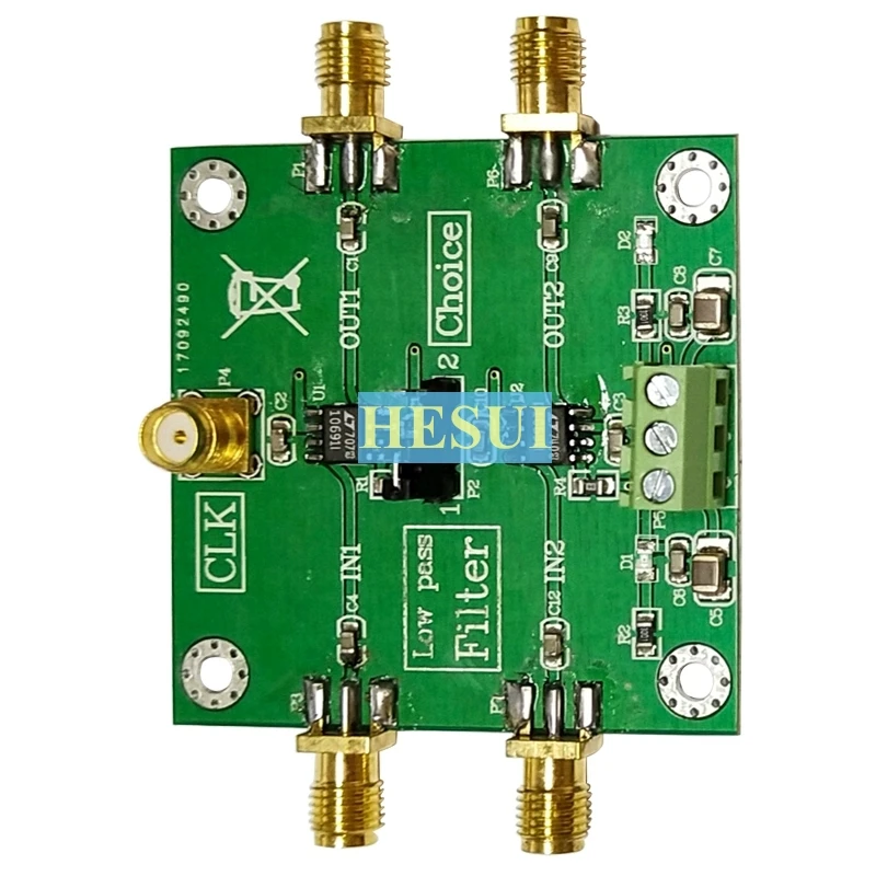 LTC1069 Low-pass filter 8-order progressive elliptic low-power two-way programming