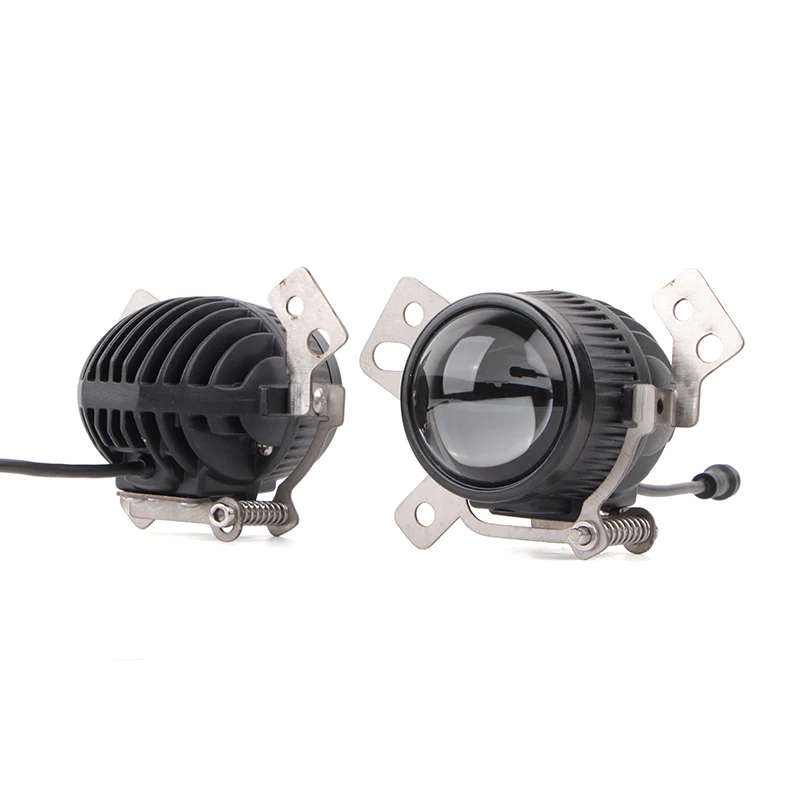 for Toyota Patrol Tank 300 Car Projector Lens Fog Light CSP Chip Yellow White Light Fog Light Upgraded 12V Waterproof Bi Led