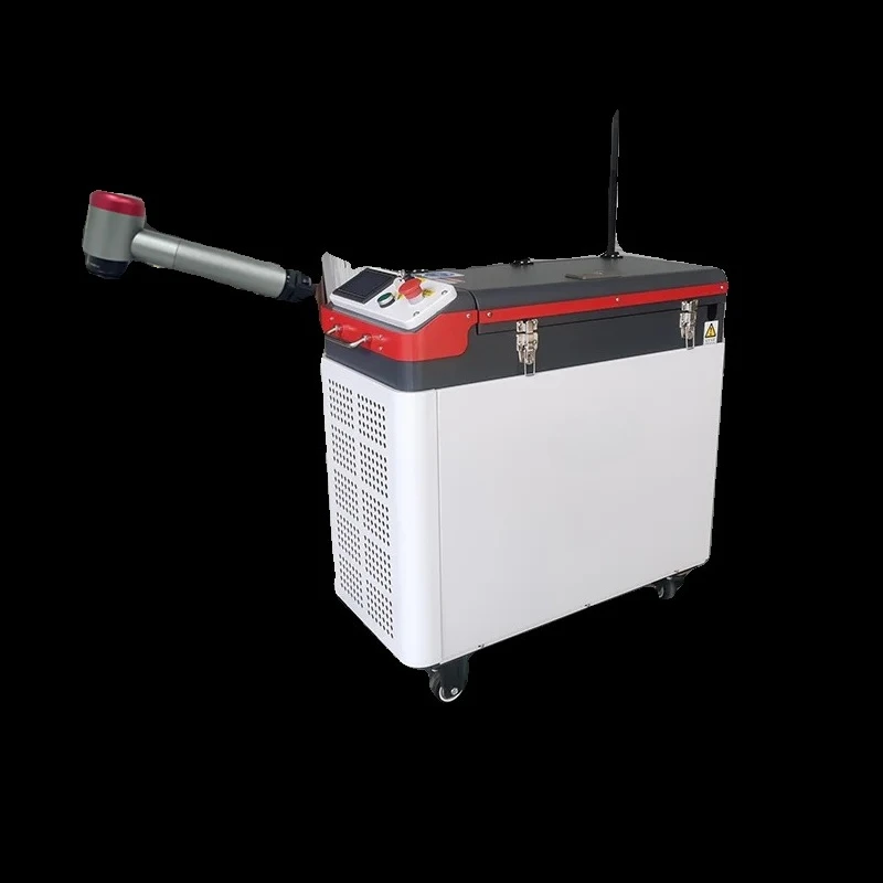 Handheld pulse la ser cleaning machine, mold weld cleaning, industrial pulse metal cleaning machine, oil paint rem oval