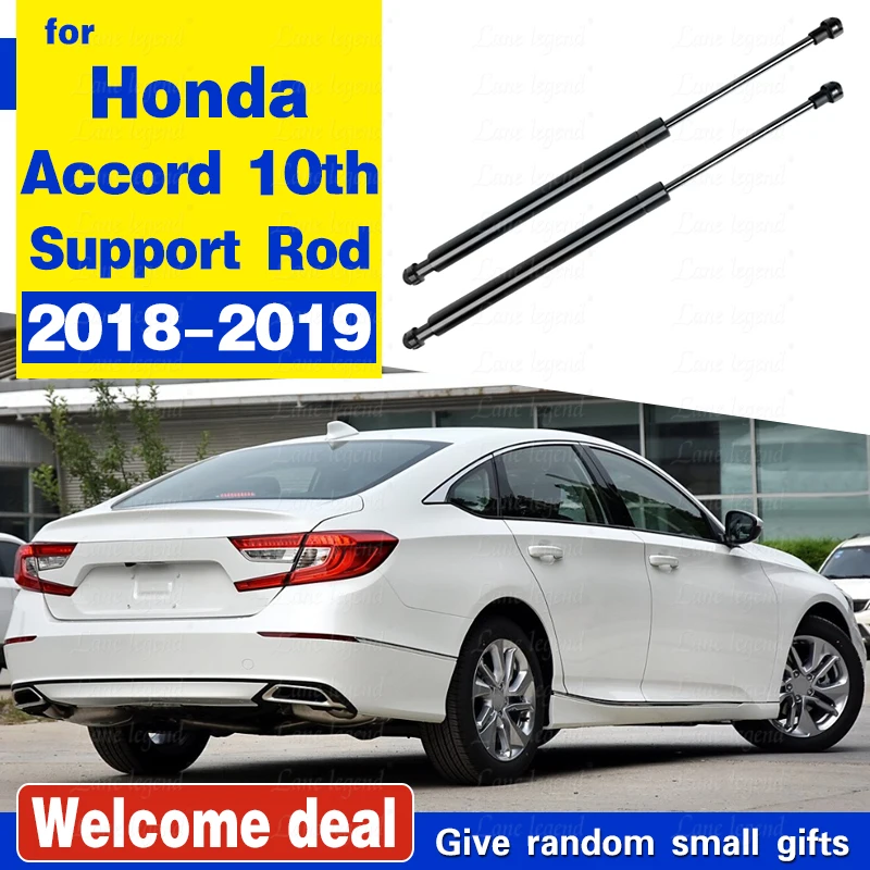 Back Door Trunk Box Support Hydraulic Rod Strut Spring Bars Shock Bracket 2Pcs/Set For Honda Accord 10th 2018 2019 Accessories