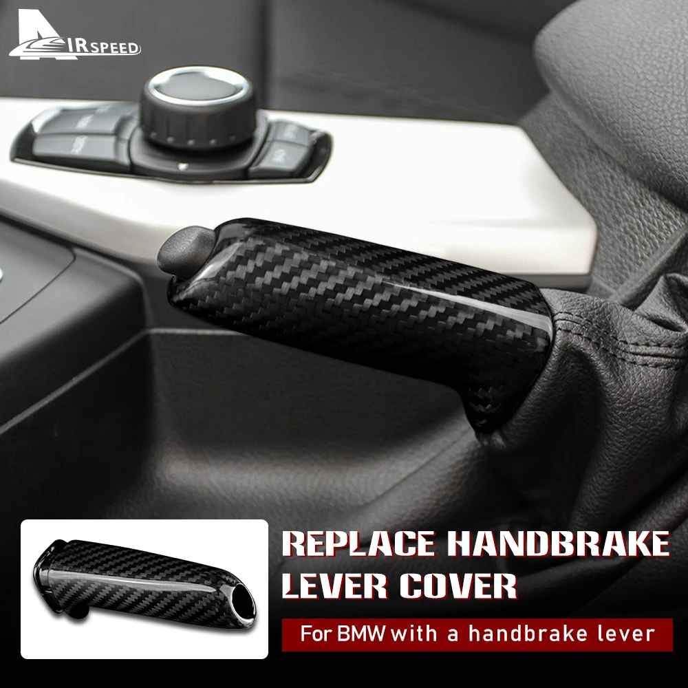 

Carbon Fiber for BMW 1 2 3 4 Series F20 F21 F22 F23 F30 F31 F34 F35 F32 F33 F36 E90 E81 E82 Car Handbrake Grips Cover Interior