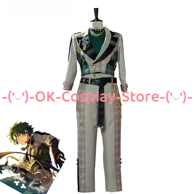 Game Ensemble Stars Hasumi Keito Cosplay Costume Anime Clothing Fancy Party Suit Halloween Carnival Uniforms Custom Made