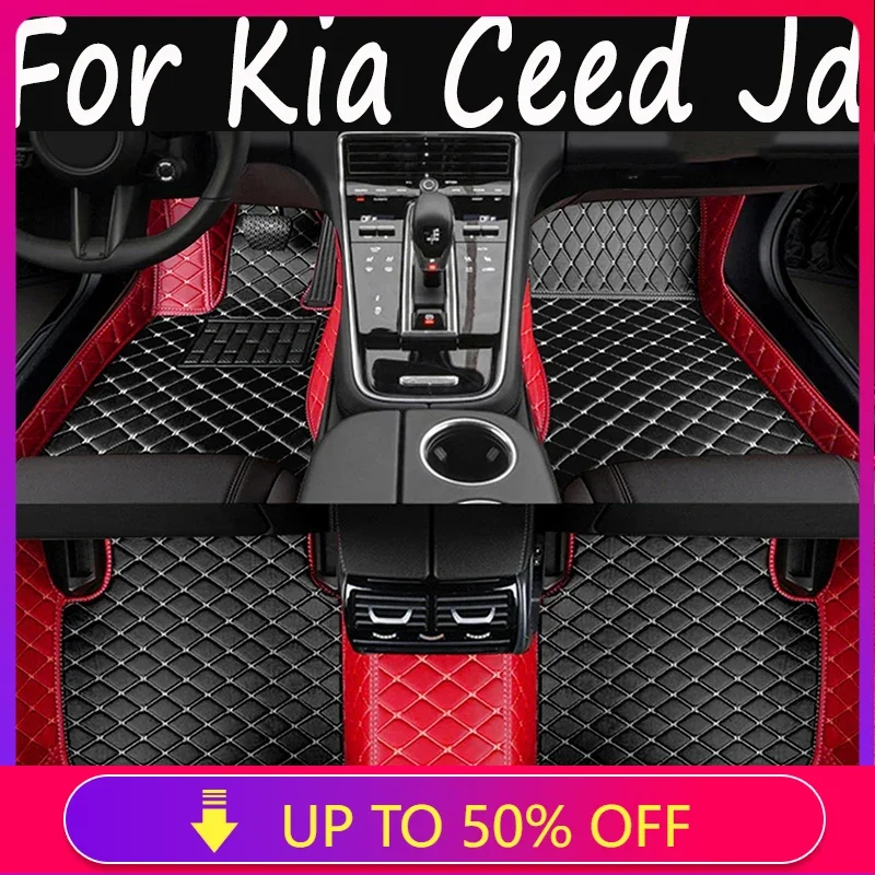 

Автомобильный напольный коврик для Kia Ceed Jd 2014 2015 2016 2017 2018 2019 мужской нескользящий роскошный женский коврик для ног коврики для интерьера автомобиля аксессуары