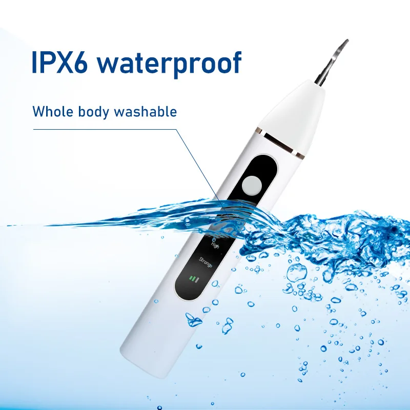 Intelligent Visual Ultrasonic Dental Scaler APP Portable Teeth Cleaning 4 Mode Sonic Dental Stone Removal Tartar Calculus Remove