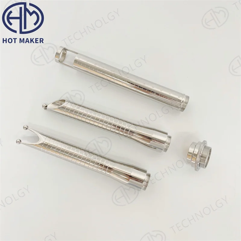 Fractional Laser Accessories Private Treatment Head Private Gold-plated Hand Tool Private Sleeve Casing  Vaginal Kit