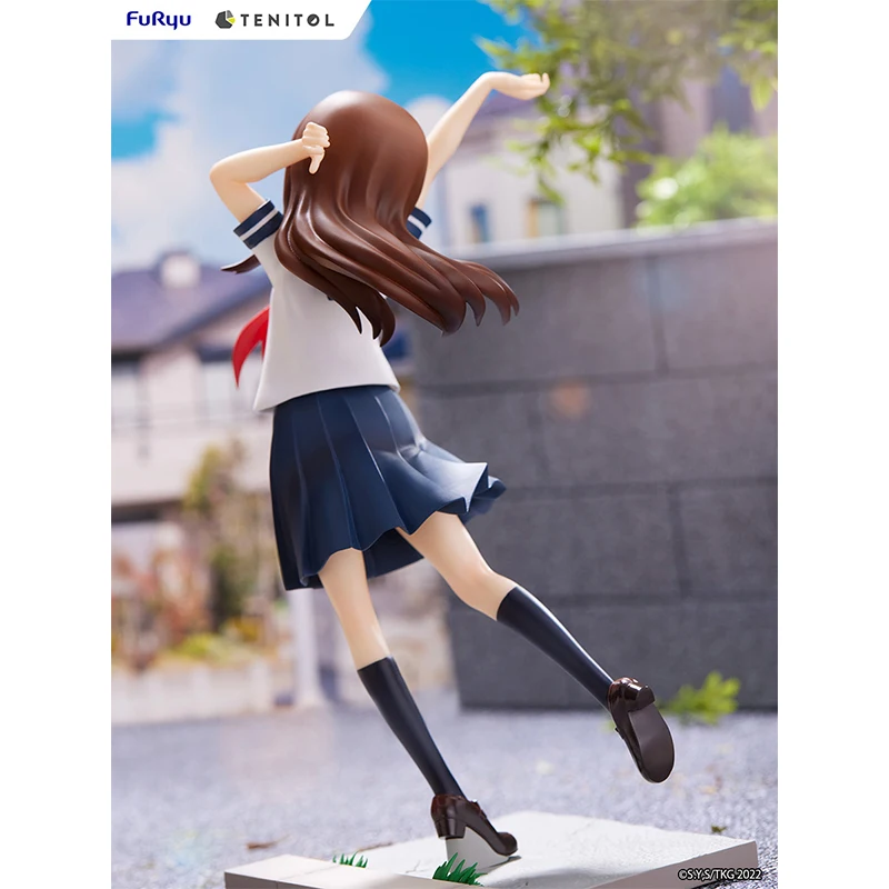 In Stock Genuine Original FuRyu Teasing Master Takagi-san PVC 19CM Action Anime Figure Collectible Model Dolls Ornament Gifts