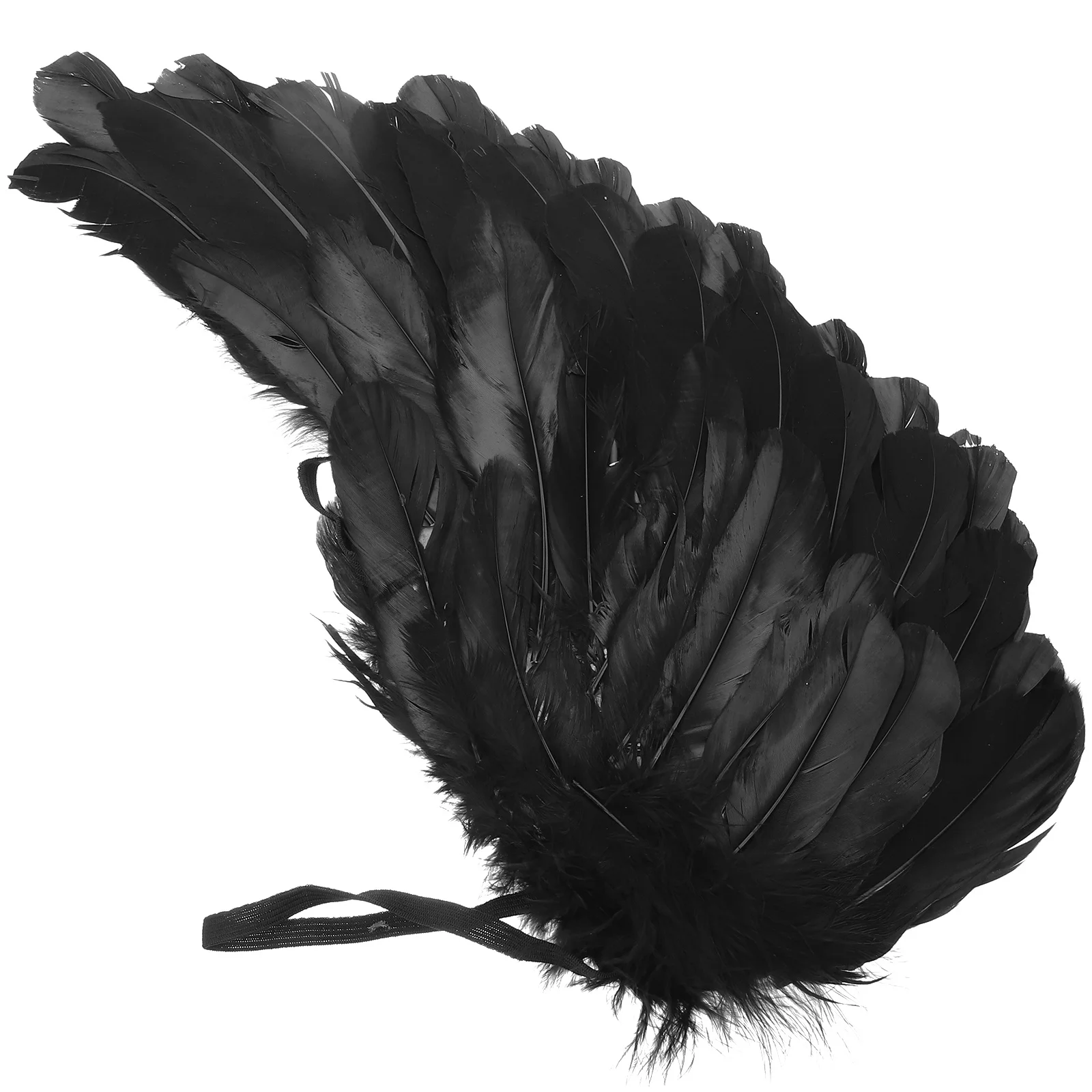 أجنحة الدعائم أزياء مهرجان أسود الاصطناعي تأثيري الملاك الجناح كبير الجنية الجناح لصور أداء المرحلة #4