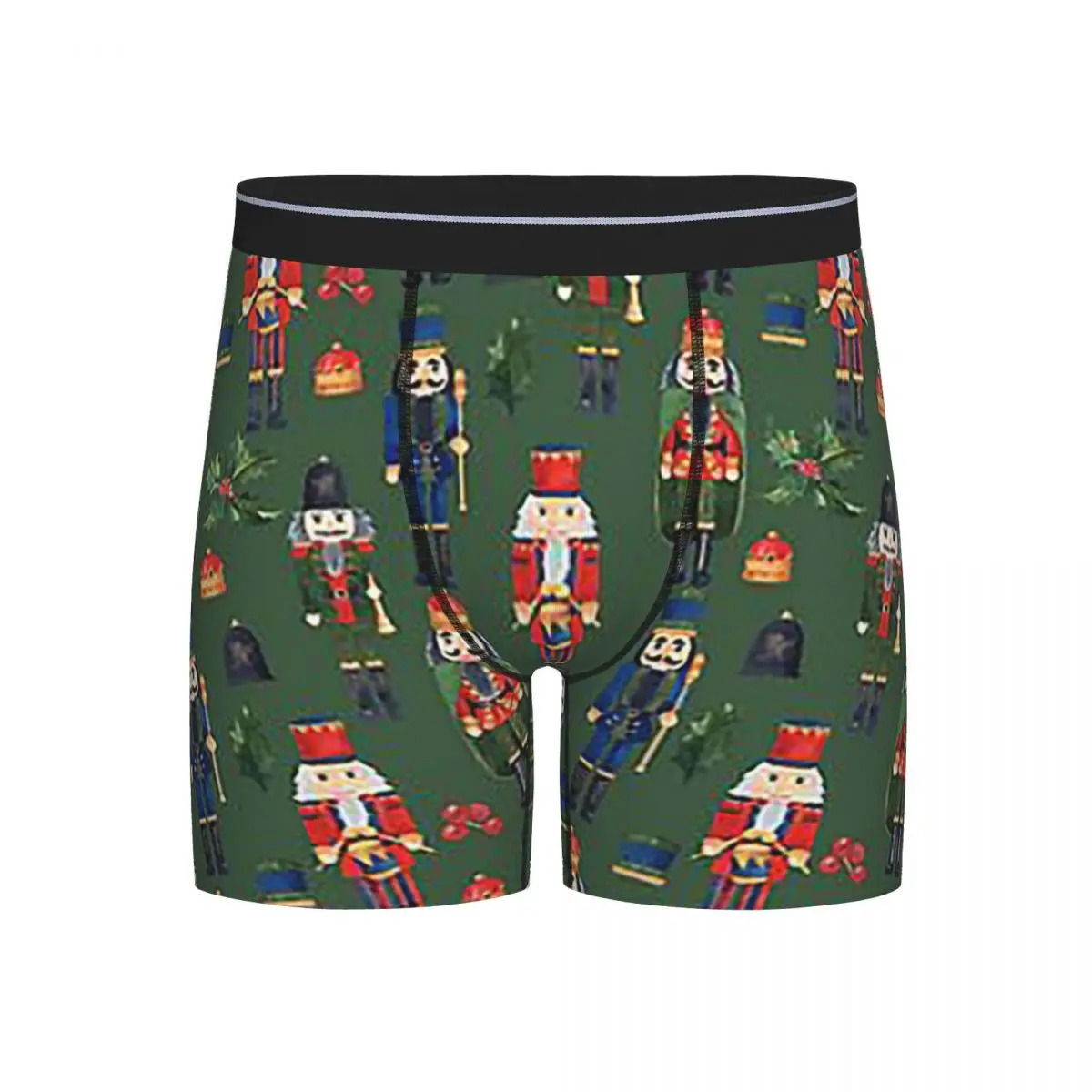 

Длинные трусы-боксеры, шорты, рождественские Щелкунчики, звезды, балерины, трусики со скрипкой, мужское нижнее белье для Homme, мужской подарок бойфренду